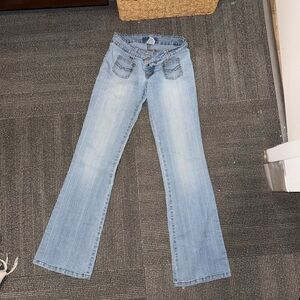Light Blue low rise Jeans